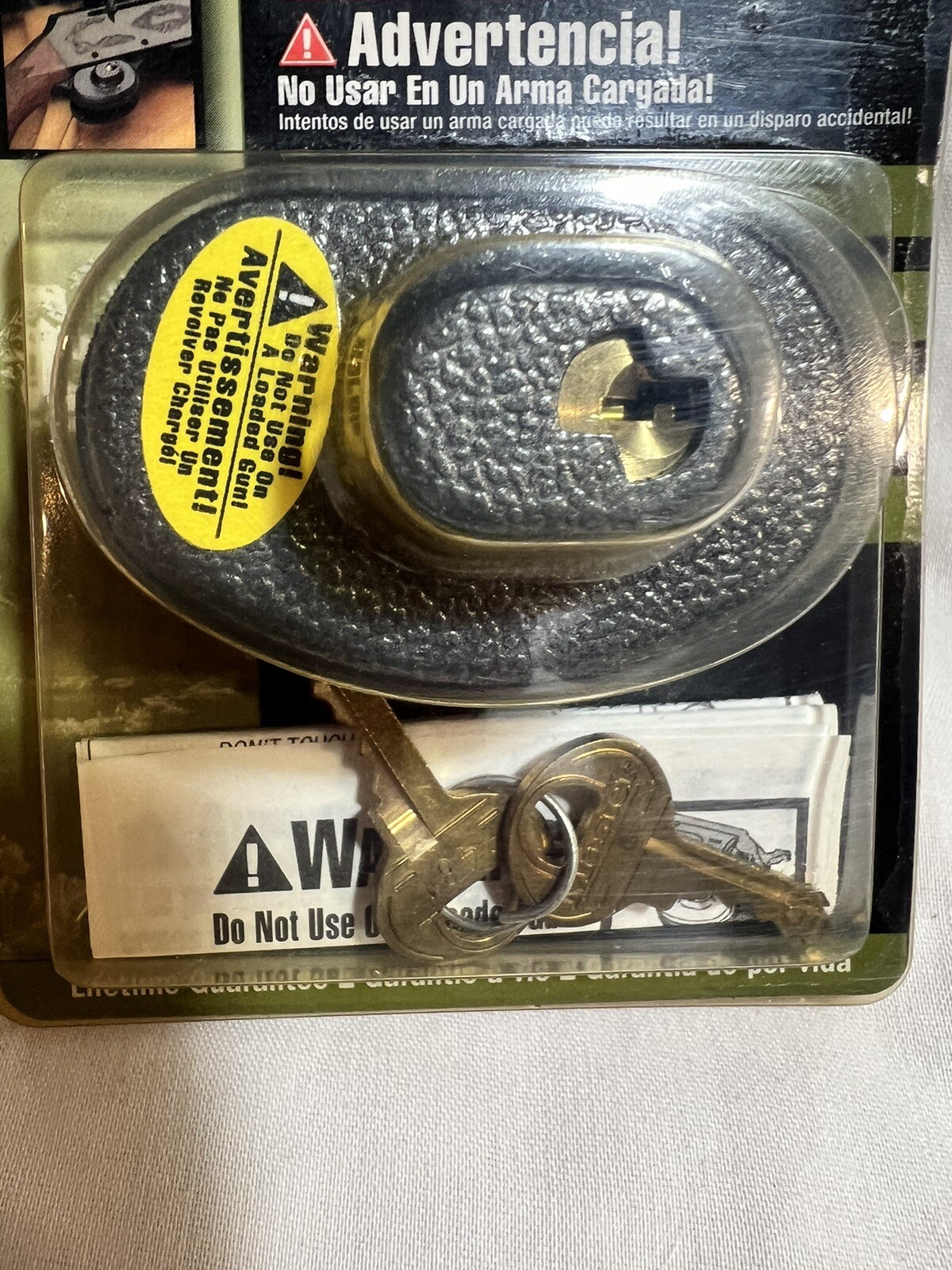 Gun Trigger Lock “MASTER LOCK” 90DSPT Brand New In Original Packaging - 2 Keys