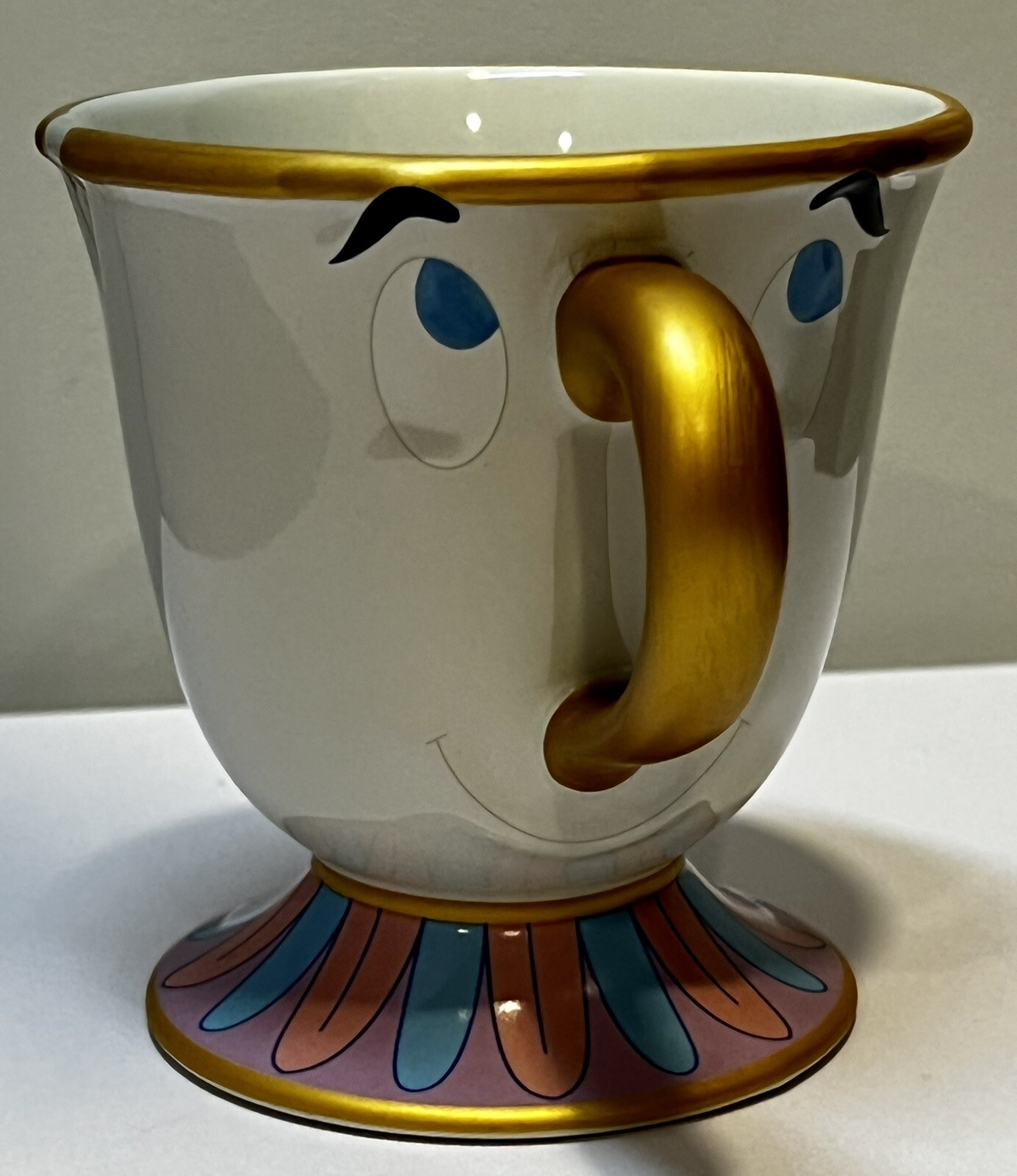 Disney Parks Beauty and the Beast CHIP Teacup Excellent Used Condition 4-1/4”T
