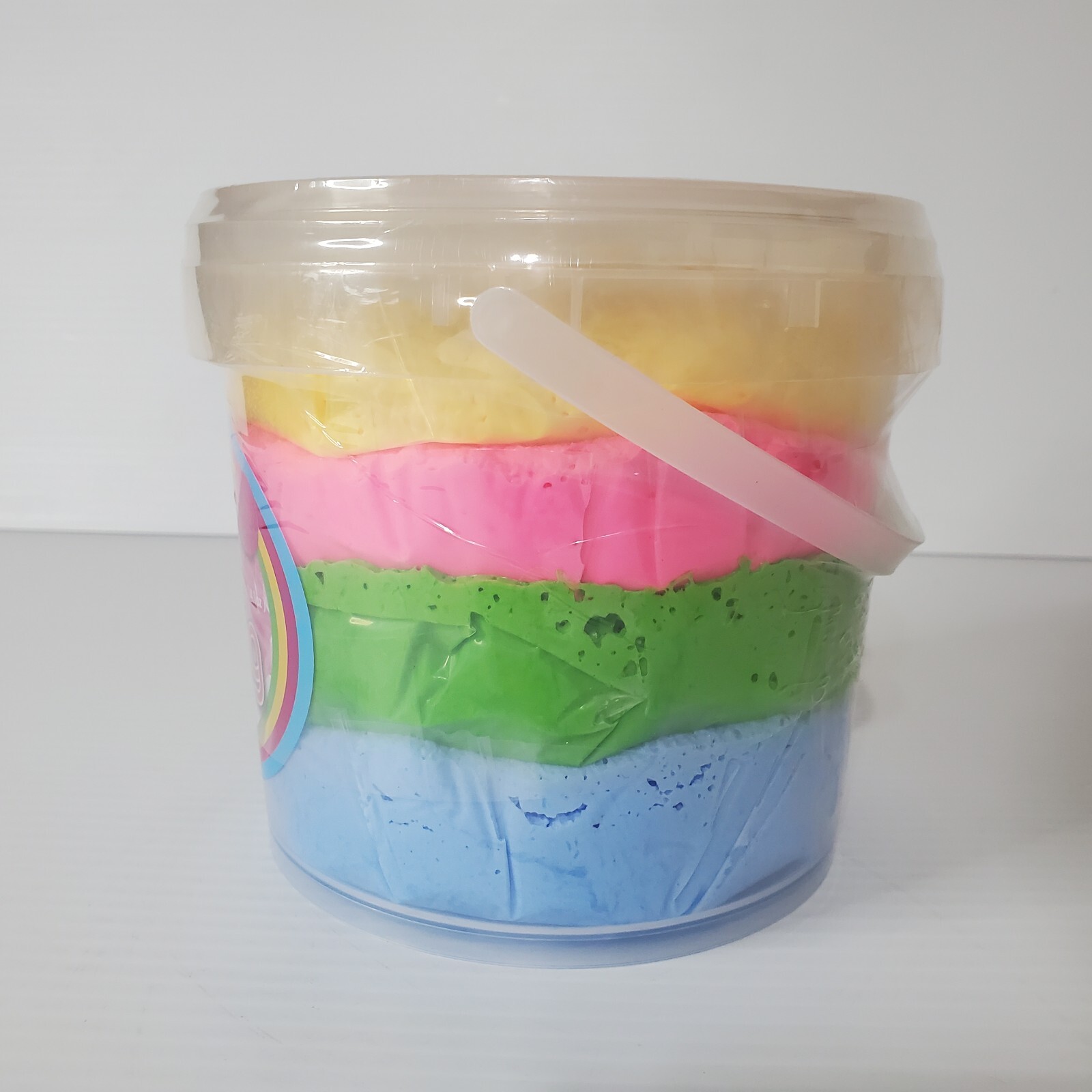 High Bouncing Putty 14 Oz Bucket Kids Toy Rainbow Multicolor