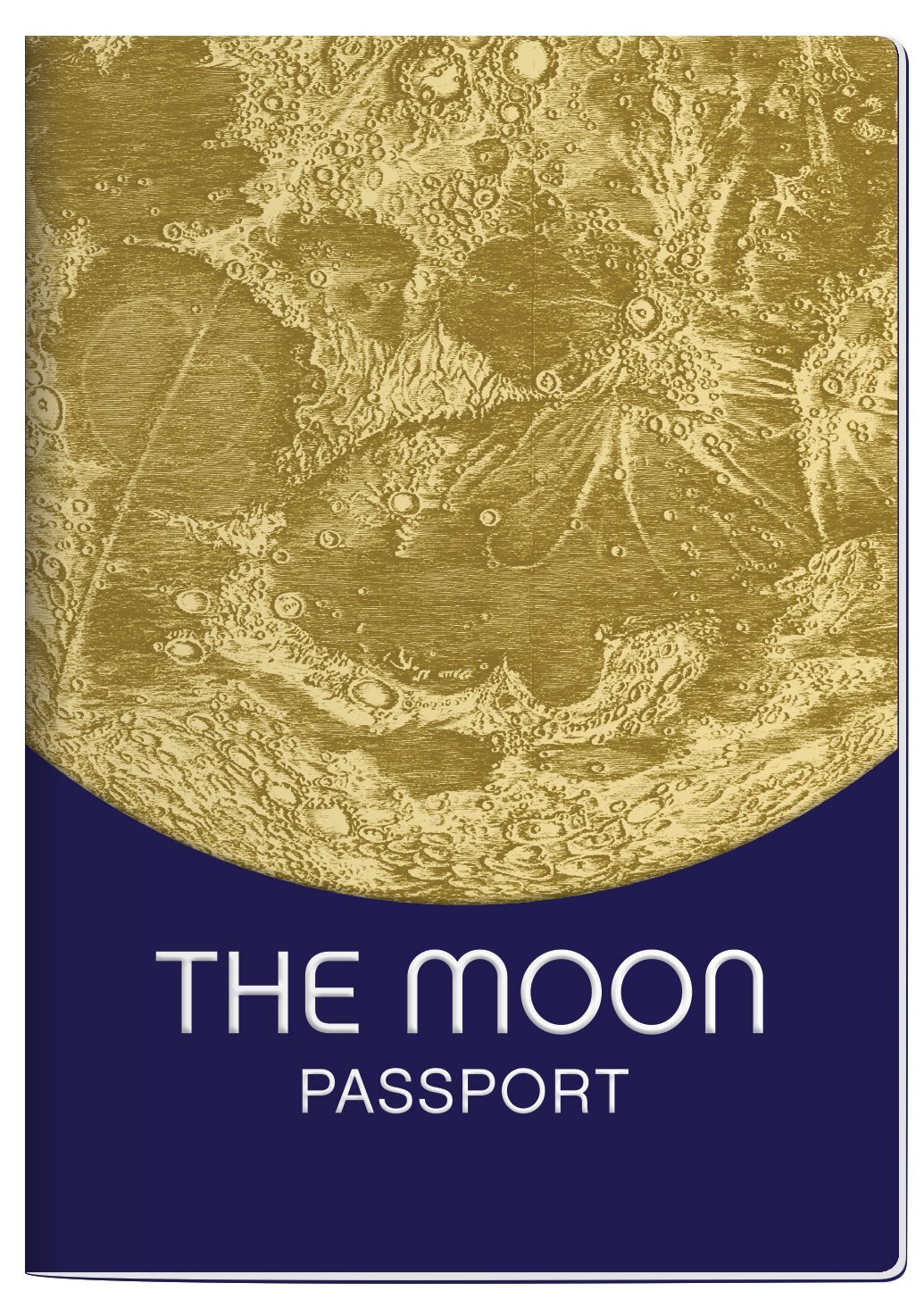 The Moon Passport Notebook Apollo 11 50th Anniversary Moon Landing NEW UNUSED