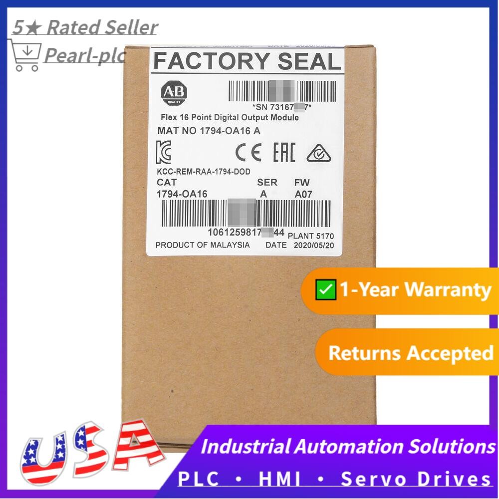 AB 1794-OA16 Flex 16 Point Digital Output Module New Factory Sealed US Free Tax