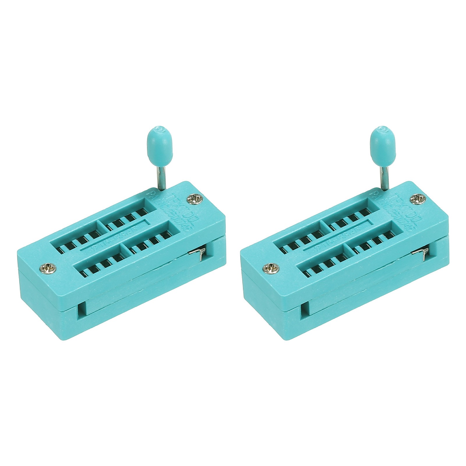 Universal IC Test ZIF Socket 16 Pin 2.54mm Pitch, 2 Pack