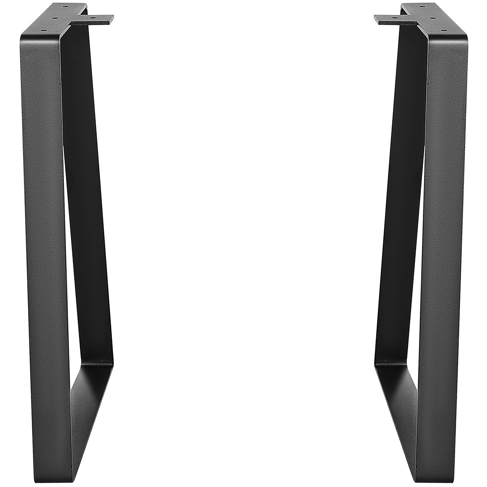 VEVOR 16 inch Trapezoid Solid Steel Furniture Legs Set of 2 for DIY Tables