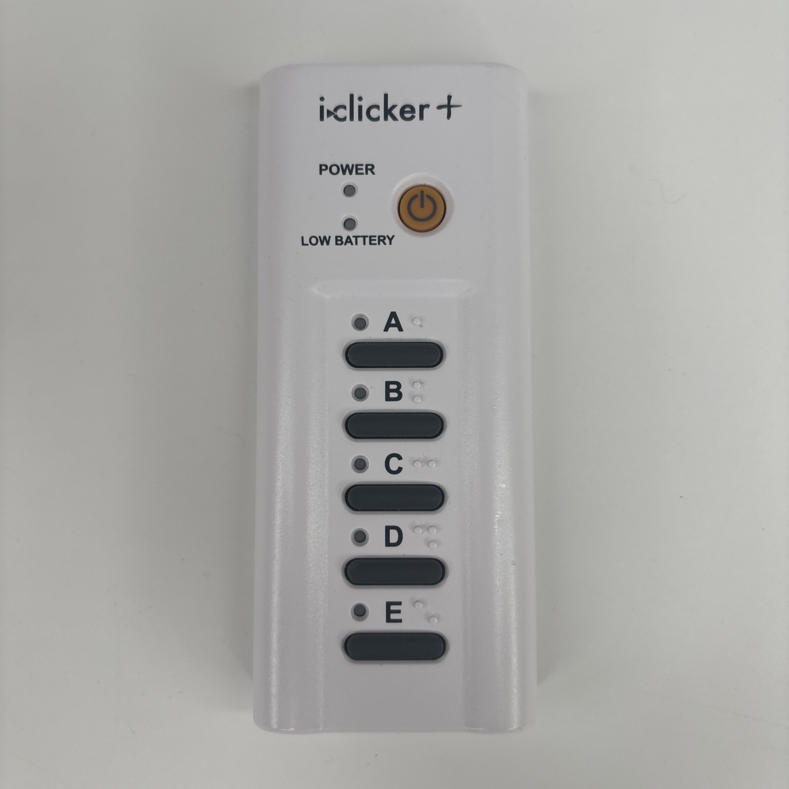 iClicker Plus RLR15 White Wireless Classroom Response System Remote Control