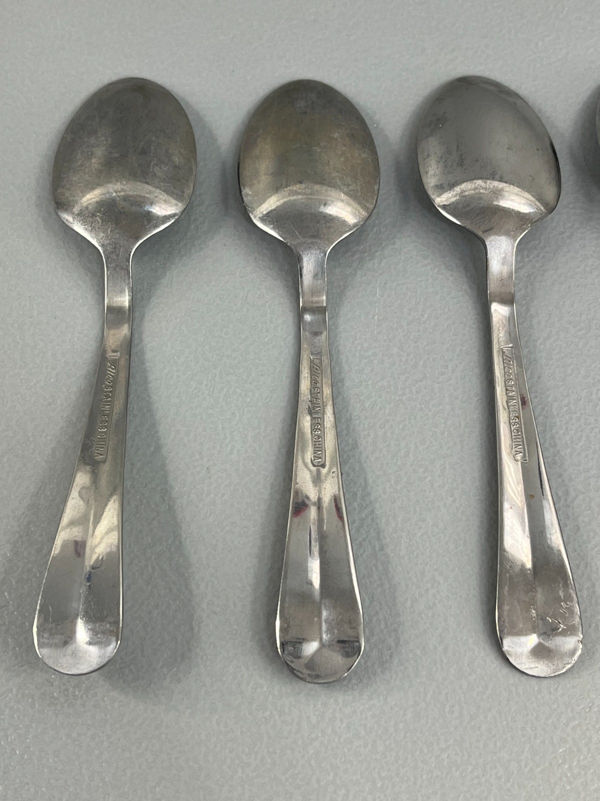Alco Stainless China Stainless Flatware Spoons - 5 Piece Both