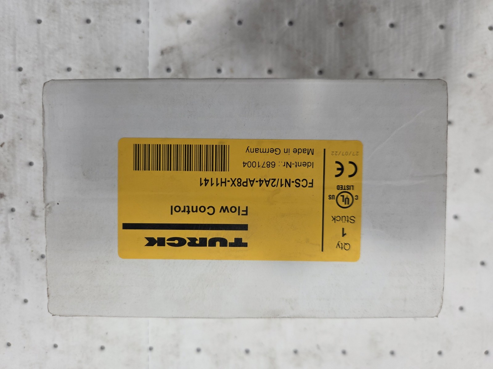 Turck Flow Control FCS-N1/2A4-AP8X-H1141 flow sensor