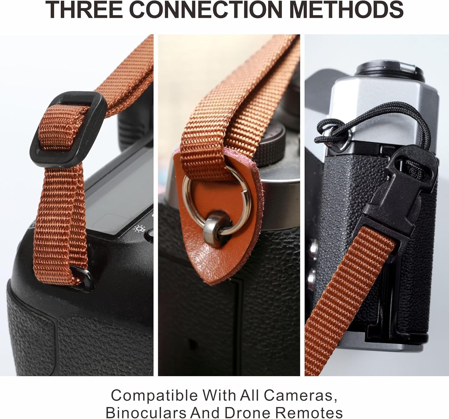 Sturdy Floral Camera Strap with Adjustable Length - Perfect for Photographers