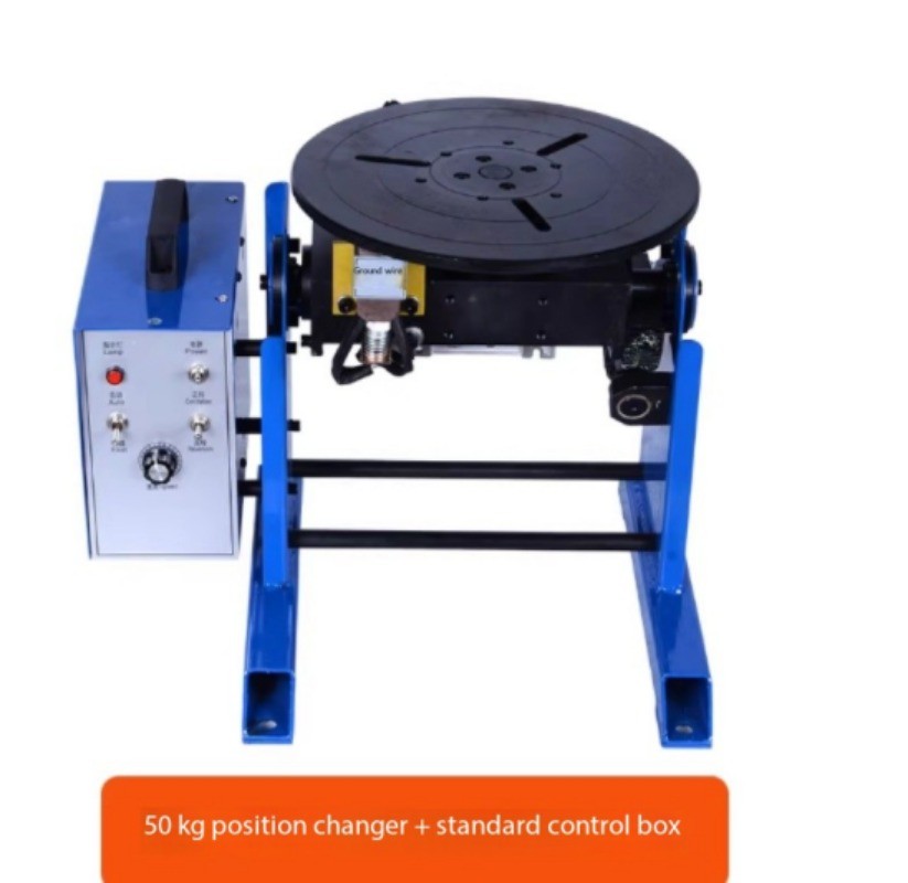 Automatic Welding Positioner with 45-Degree Rotation Platform