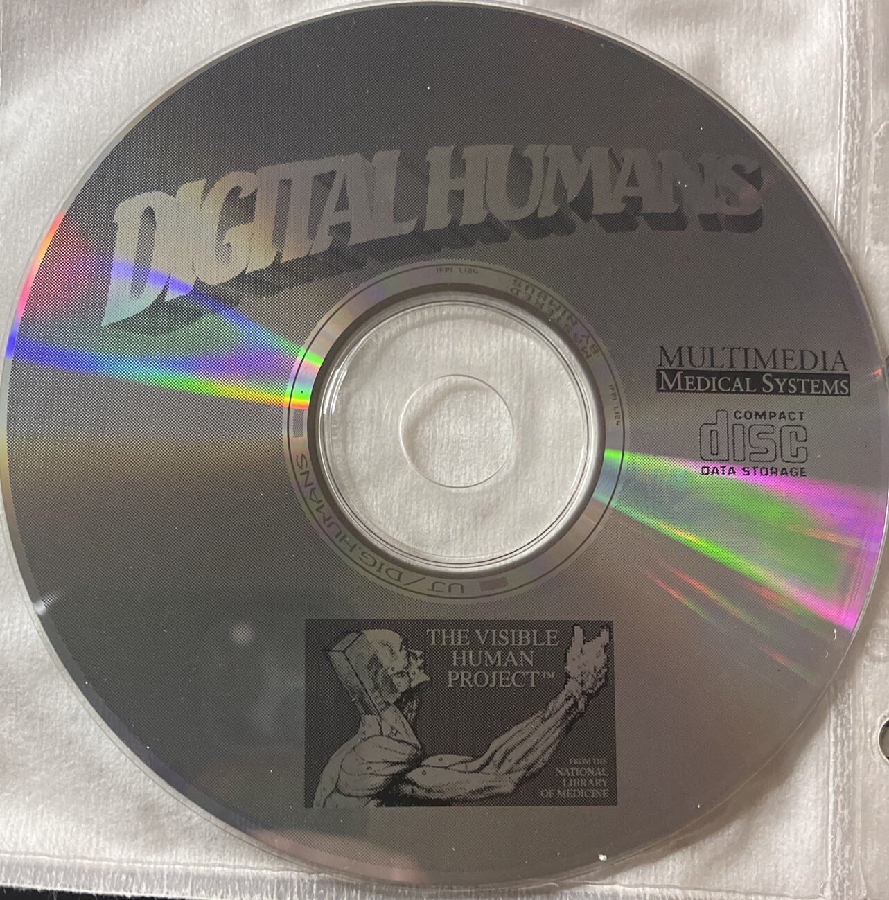 Digital Humans Multimedia CD-ROM DISC ONLY! P