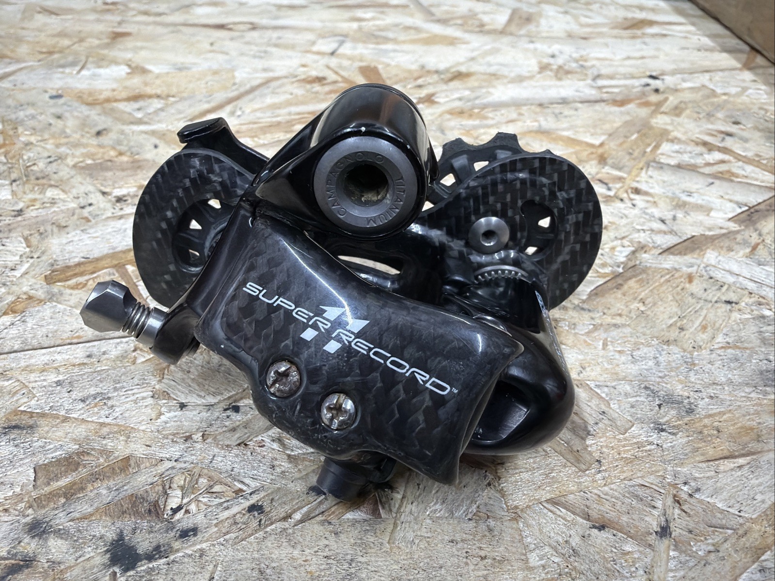 2009 Campagnolo Super Record 11 Speed RD9-SR1 Rear Derailleur 172g Rare!
