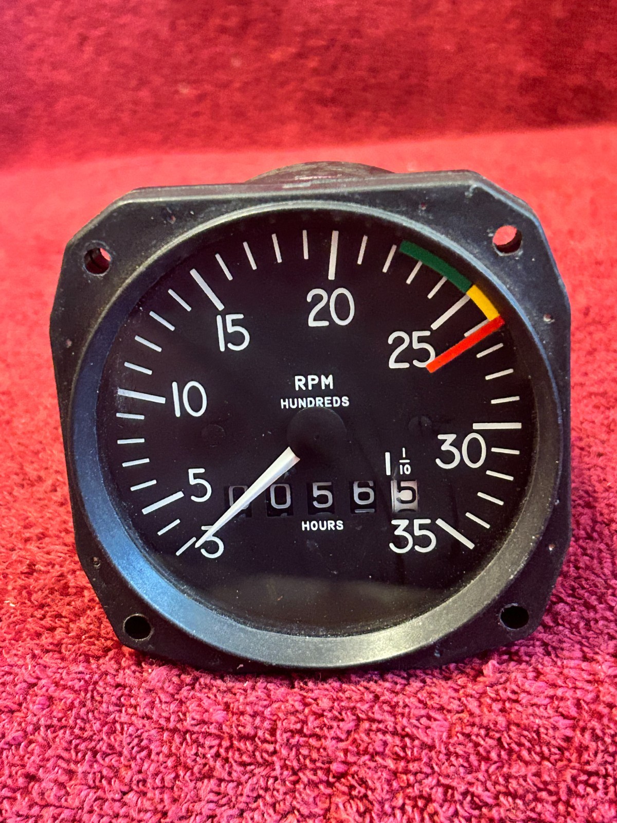 MITCHELL MODEL 98480-23 MECHANICAL RECORDING TACHOMETER P/N D1-112-5023