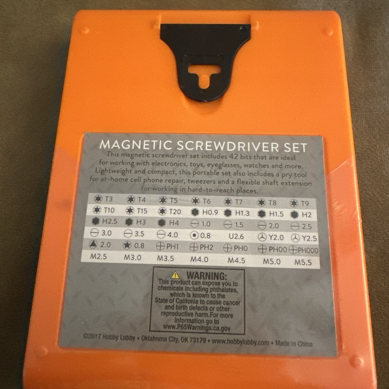 New! Sealed Hobby Tools Set 42 pc Multi driver magnetic screwdriver set COMPLETE