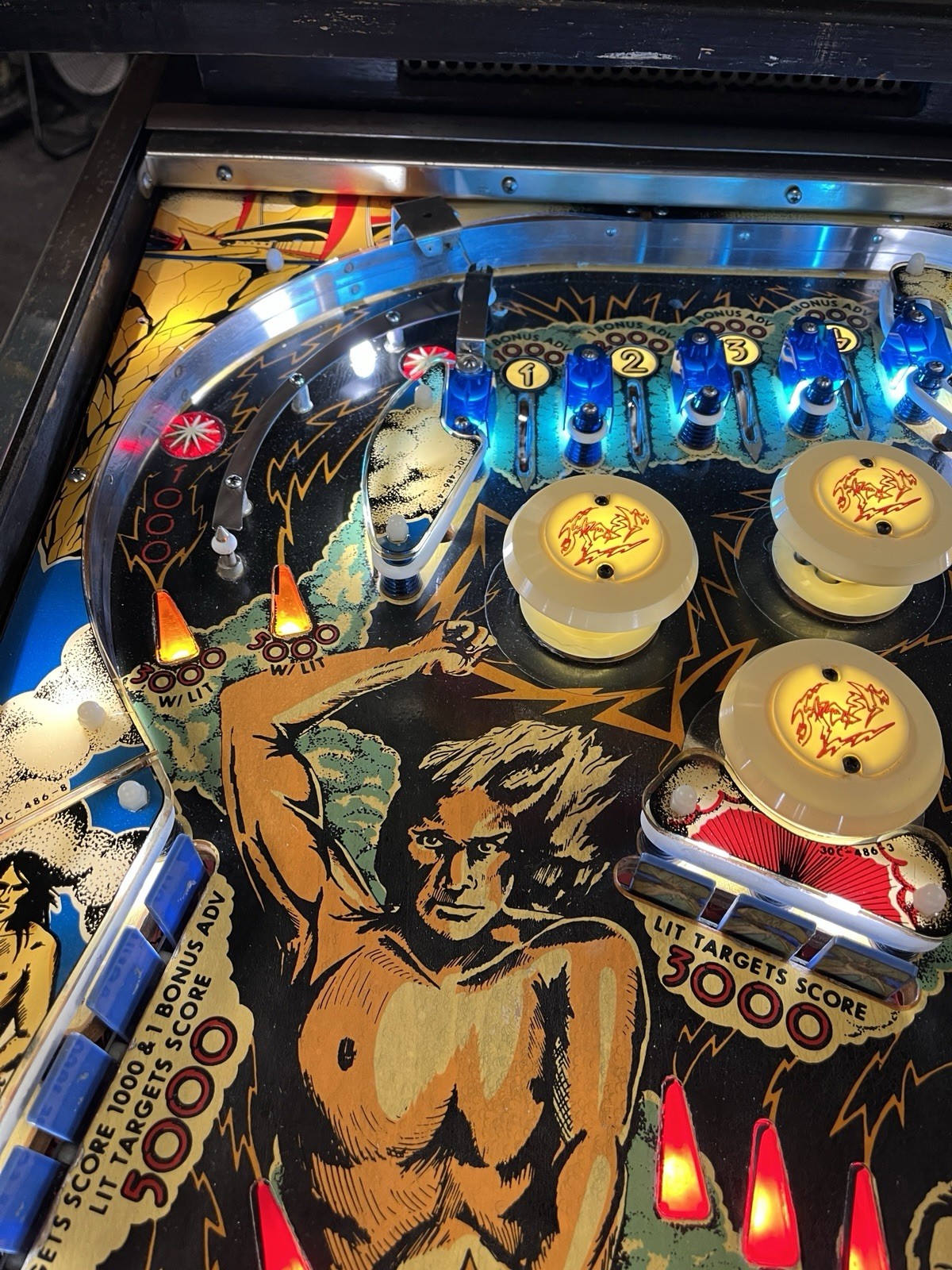 1978 FLASH PINBALL MACHINE PROFESSIONAL TECHS PLAYS GREAT
