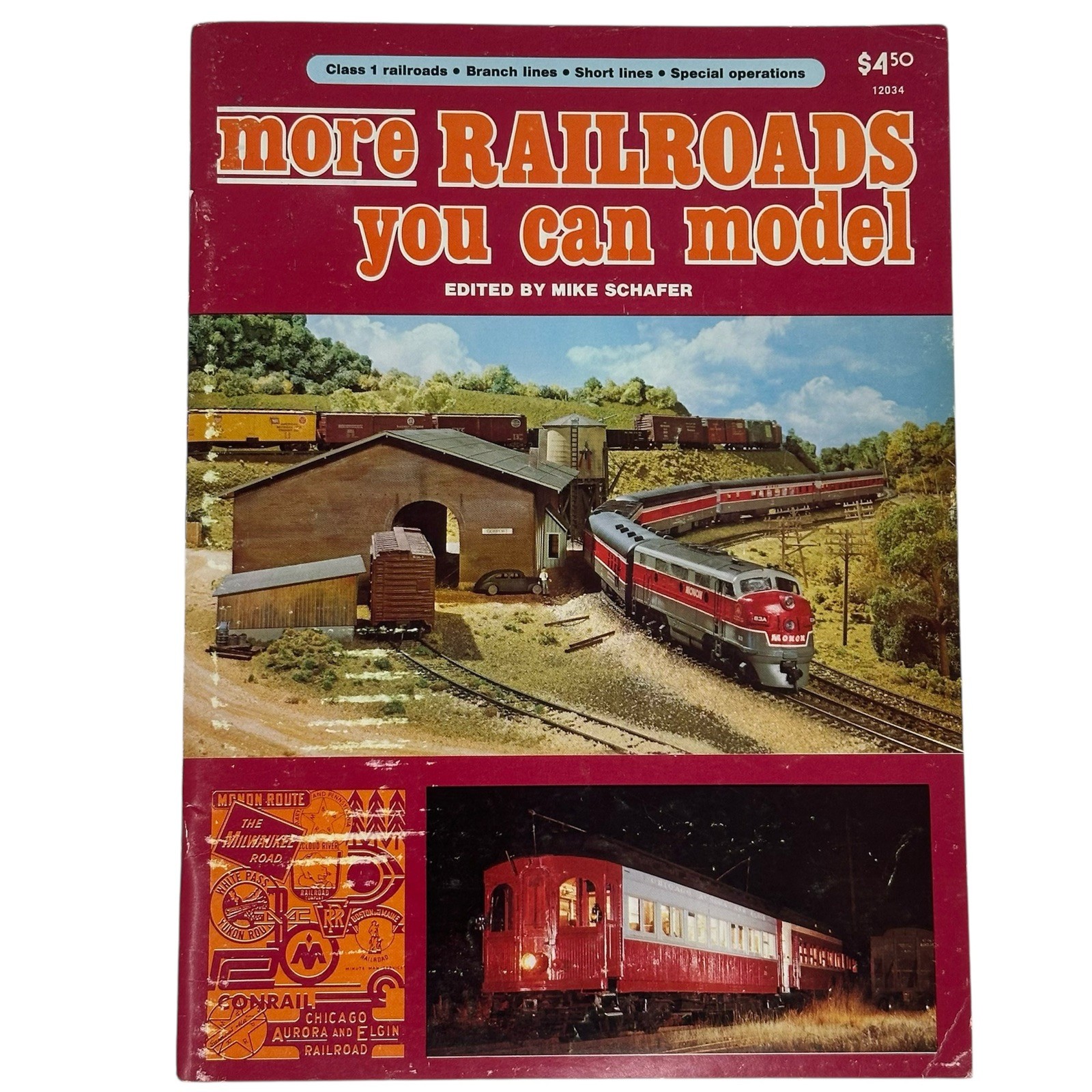 More Railroads You Can Model Mike Schafer 1978 Kalmbach Books Paperback