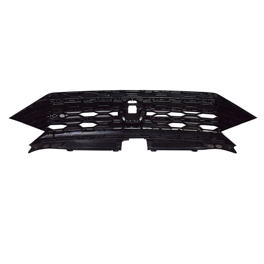Front Bumper Upper Grille For Volkswagen Jetta MK7 2019-2020 Red+Black Plastic