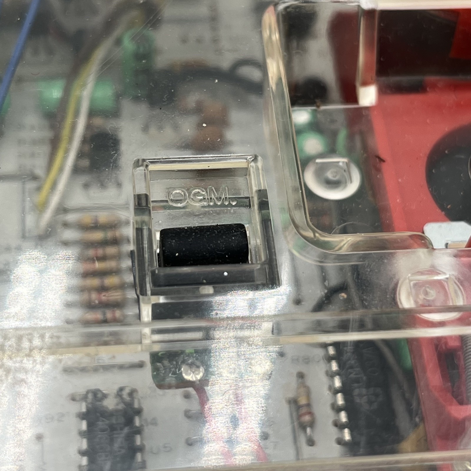 Unisonic Answer Machine Model 8989 Clear View Untested