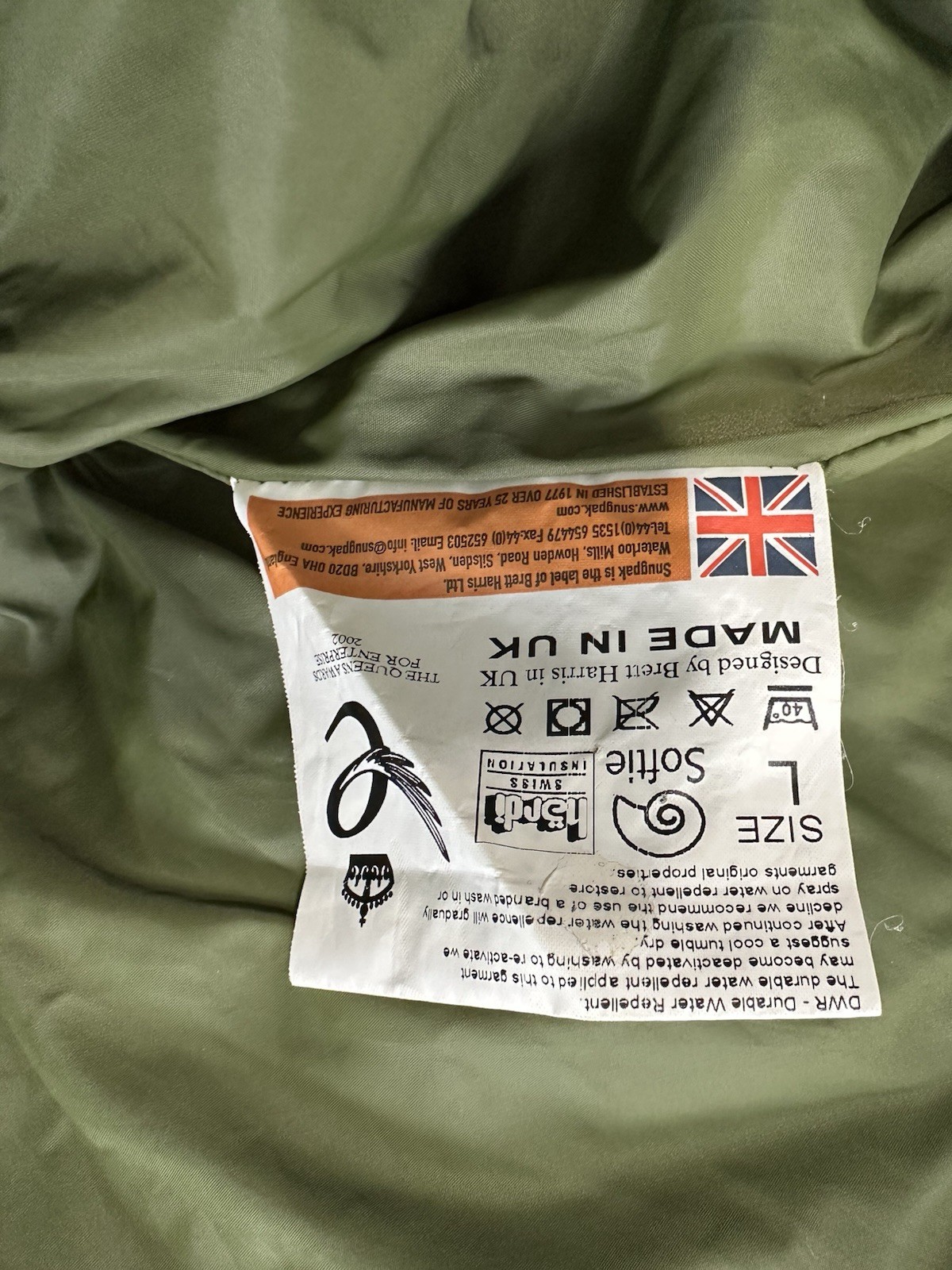 Snugpack Sasquatch Military Surplus Special Forces Issue Large