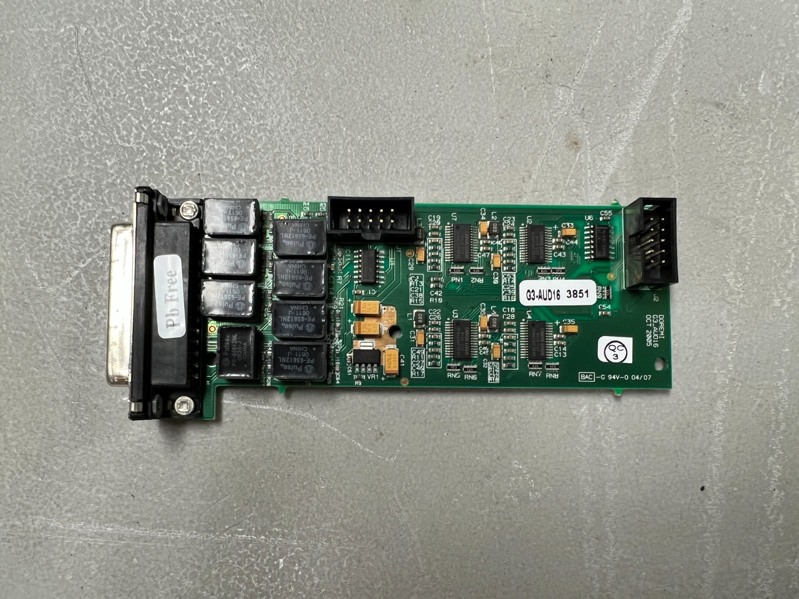 Doremi DCP2000 AES Audio Card