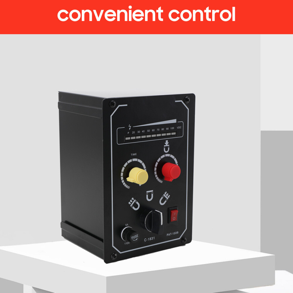 Electro Magnetic Chuck Controller LED For 110V 5A Planer Milling Grinding US