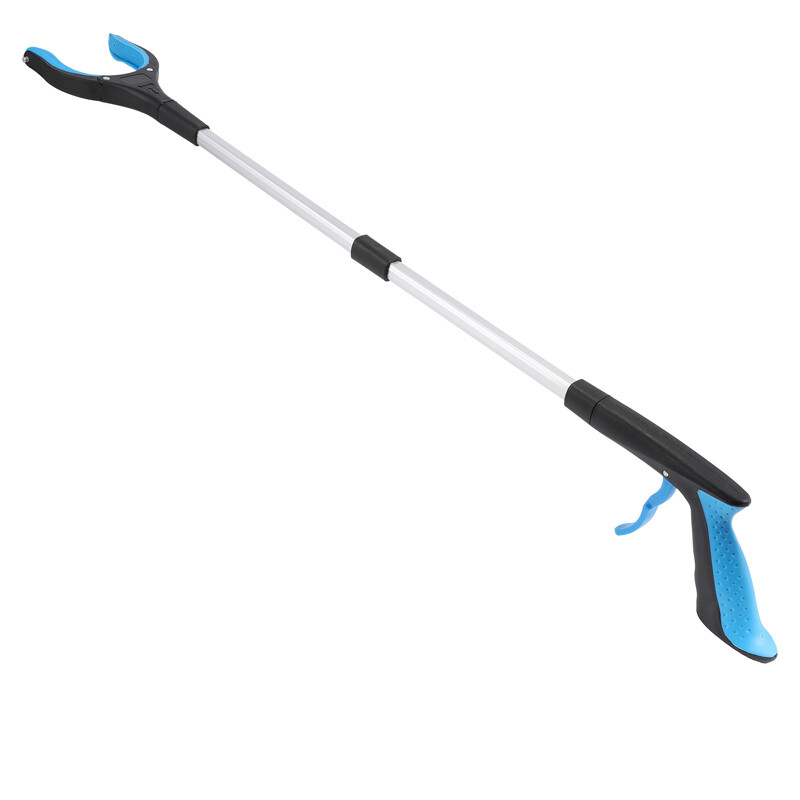 2-PACK Collapsible Garbage Collector Picker Pickup Tool Clamp Extender Grabber