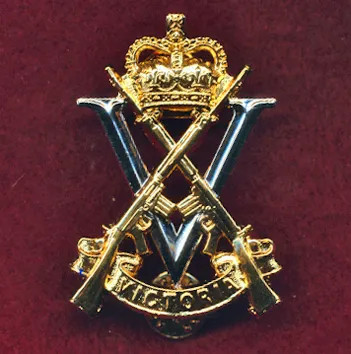 RVR Hat Badge  (Post 97) Militaria