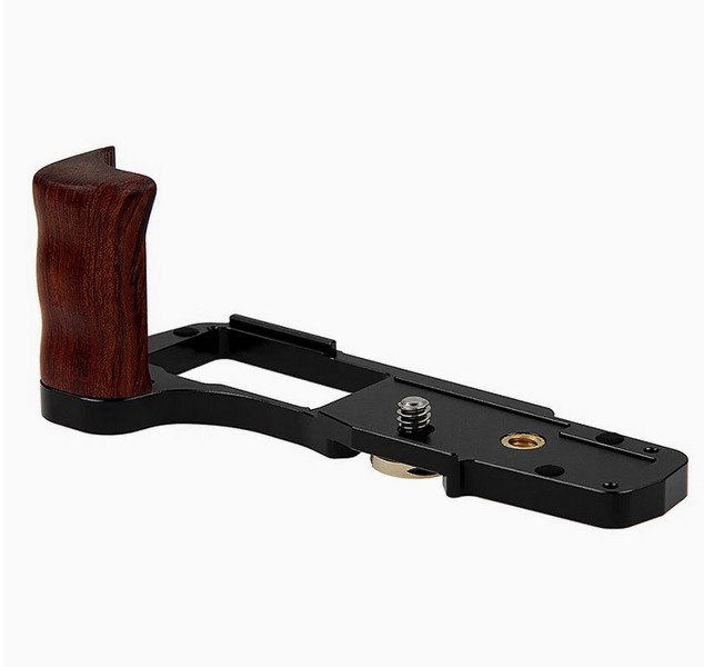 Fotodiox PRO Hand Grip For Olympus E-M10 M4 / Mark IV Metal Camera Adapter