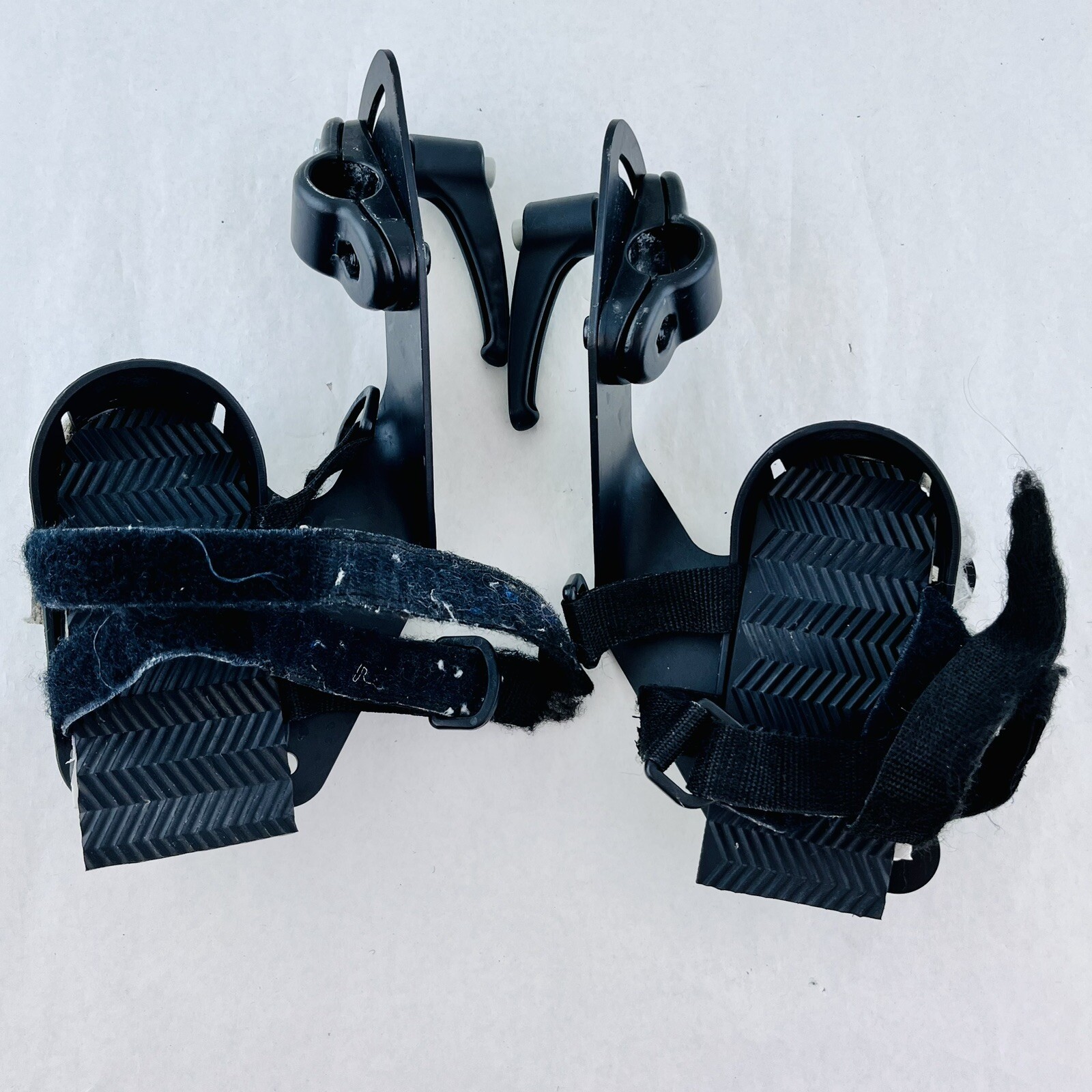 EasyStand Zing Stander Foot Rest Holder Support Pair Replacement Black Small