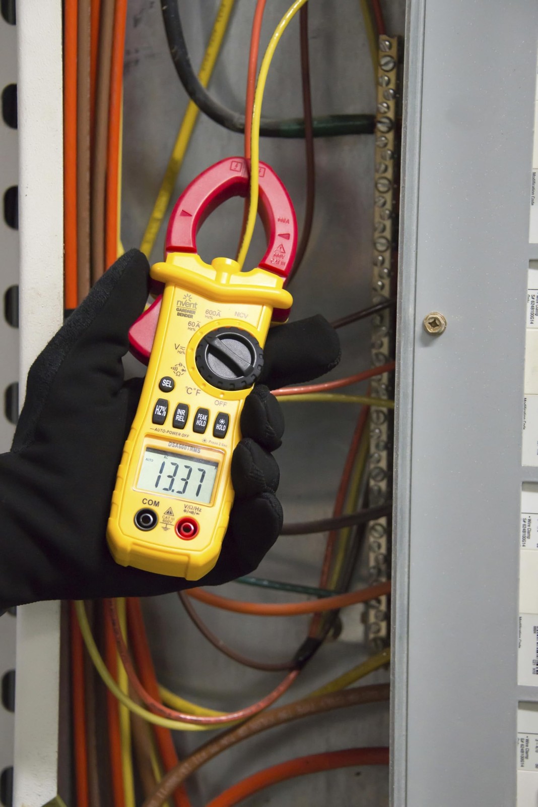 Sperry Instruments DSA600TRMS 12 Function True RMS Digital Clamp Meter, Yellow