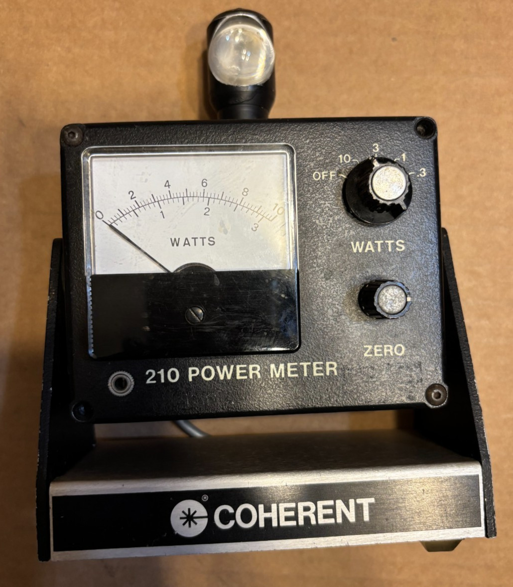 COHERENT 210 laser Power Meter