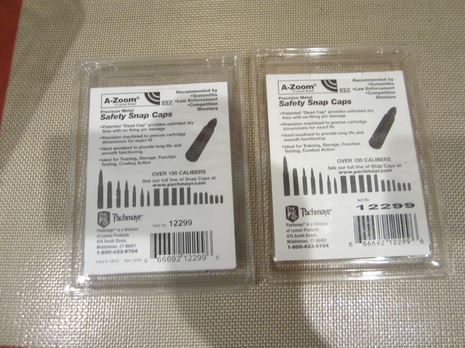 A-Zoom rifle snap caps - 223 WSSM