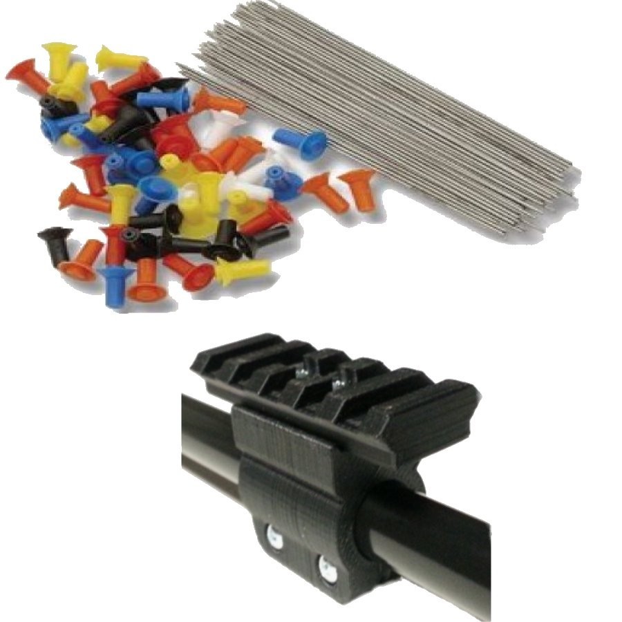 Venom Blowguns™ 50 .40c Target  Blowgun Darts with Tactical rail upgrade