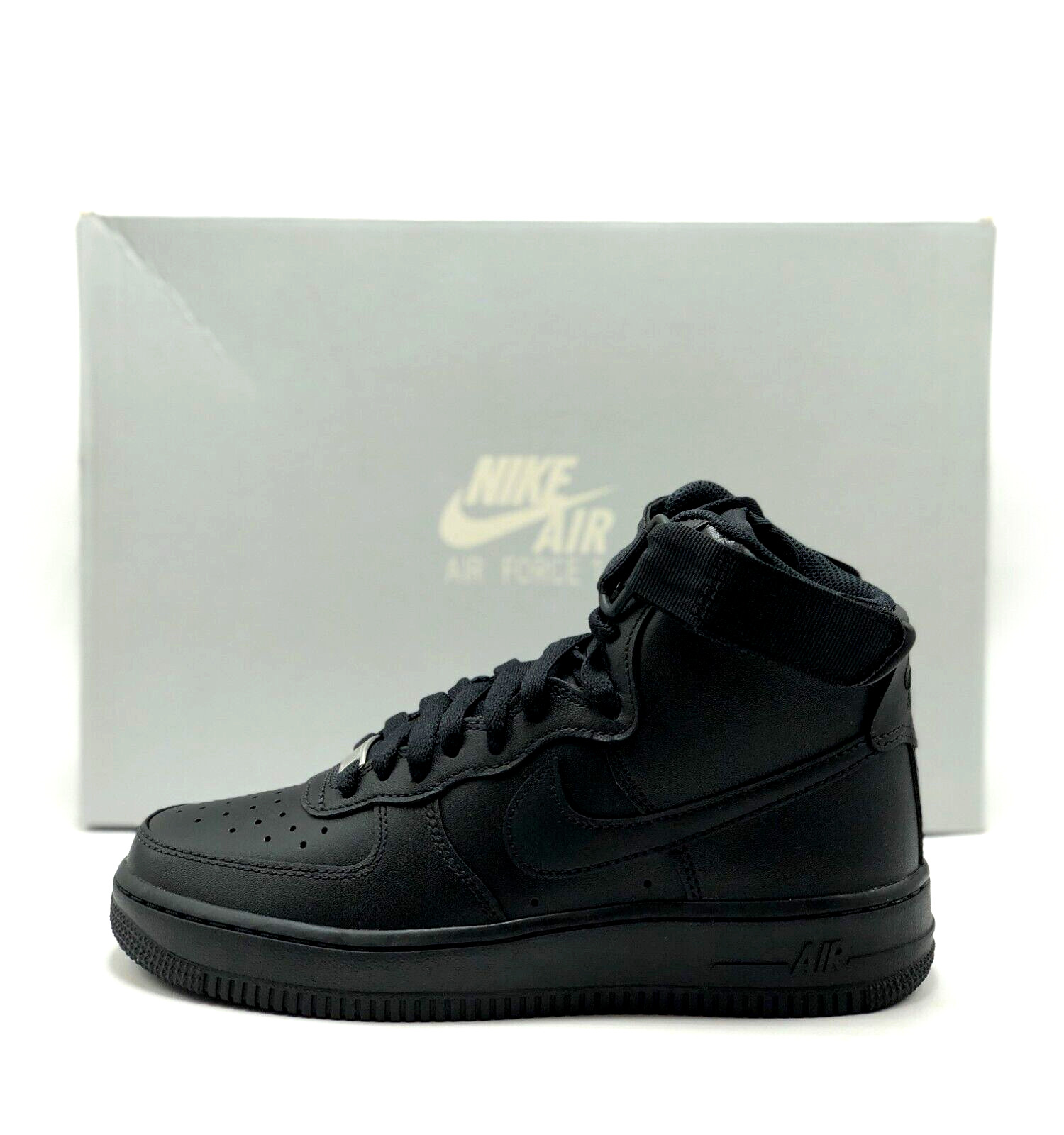 *NEW* WOMEN Nike Air Force 1 High Triple Black (DD9624 001), Sz 6.5 - 10.0 👍
