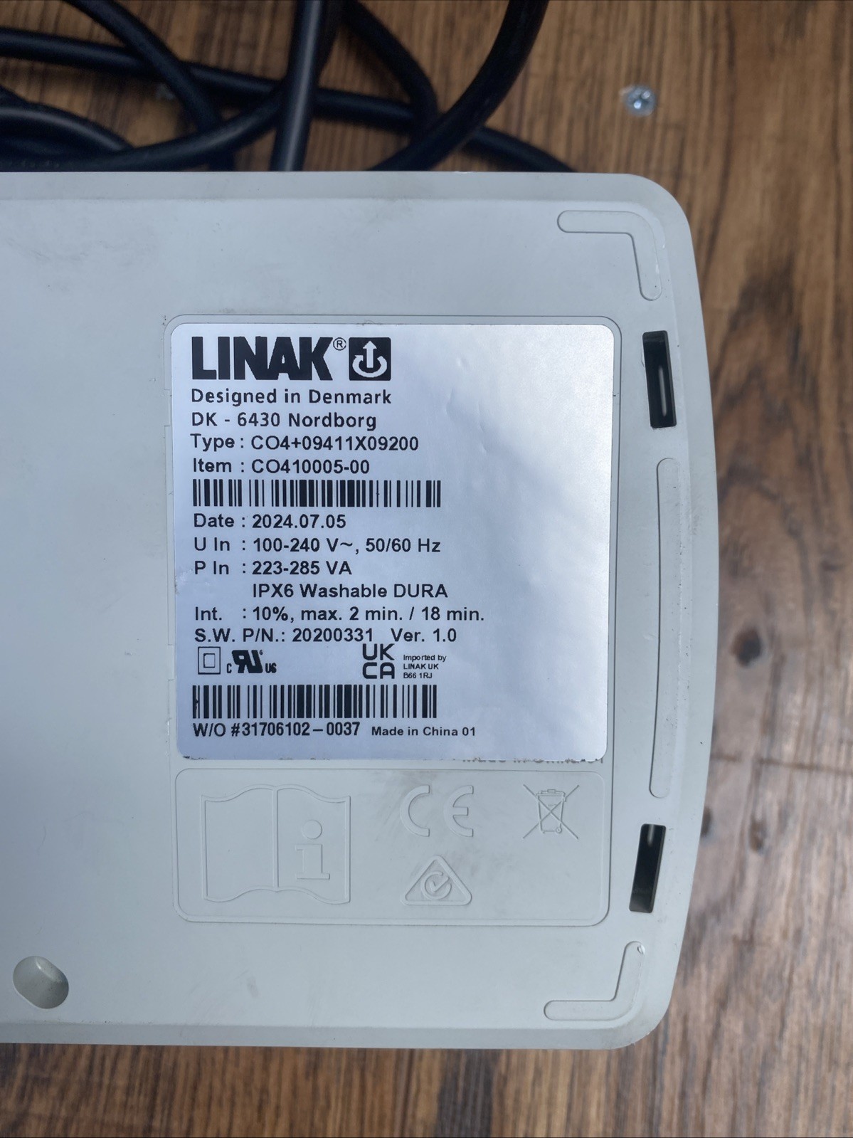 Linak DK 6430 Control Box CO4+09411X09200