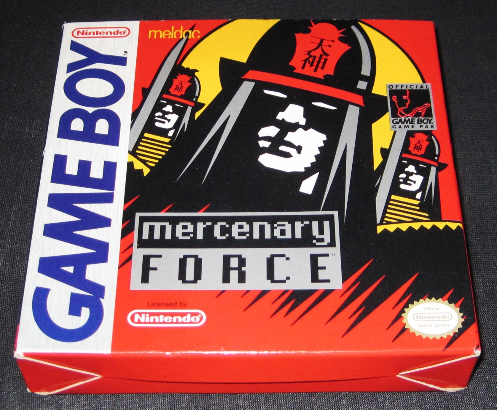 Mercenary Force - Box Only (Nintendo Game Boy, Gameboy) Authentic