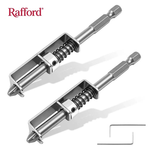 2pcs Screw Holder Drill Bit Phillips Anti-Drop Screwdriver Clamp Tool - NEW