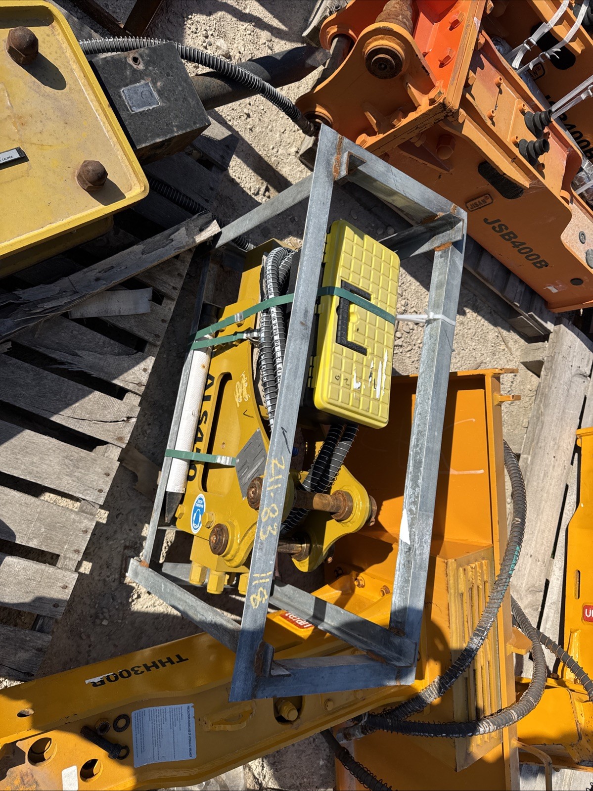 Pin On Hydraulic Hammer Breaker for CAT 301 Mini Excavator CAT B1 B2 30 Mm Pins