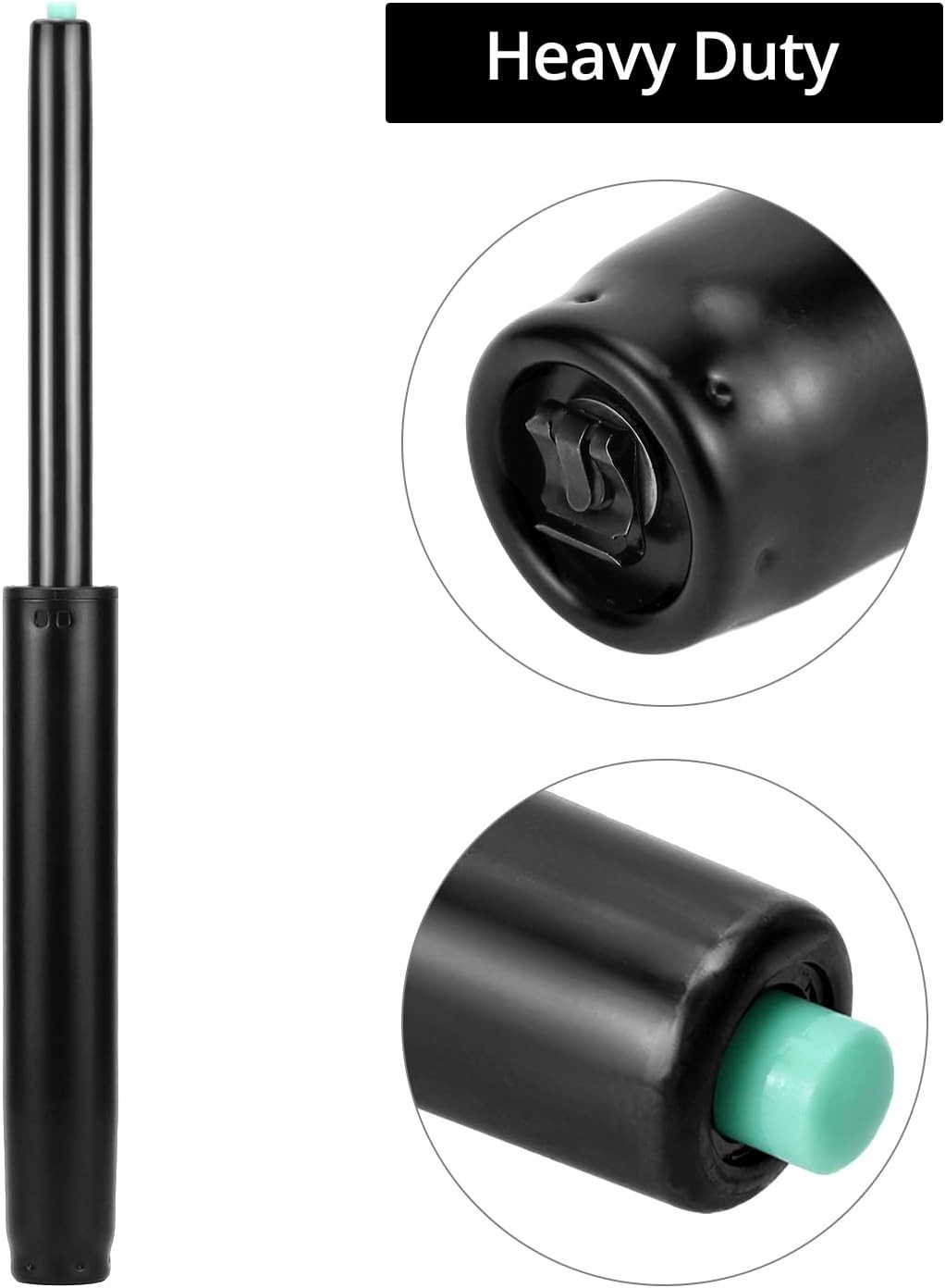 QWORK Extra Long Gas Lift Cylinder Replacement for Drafting Chairs & Bar Stools,