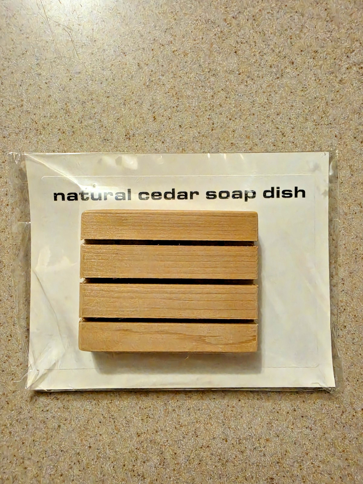 Avogen 302 Natural Cedar Soap Dish