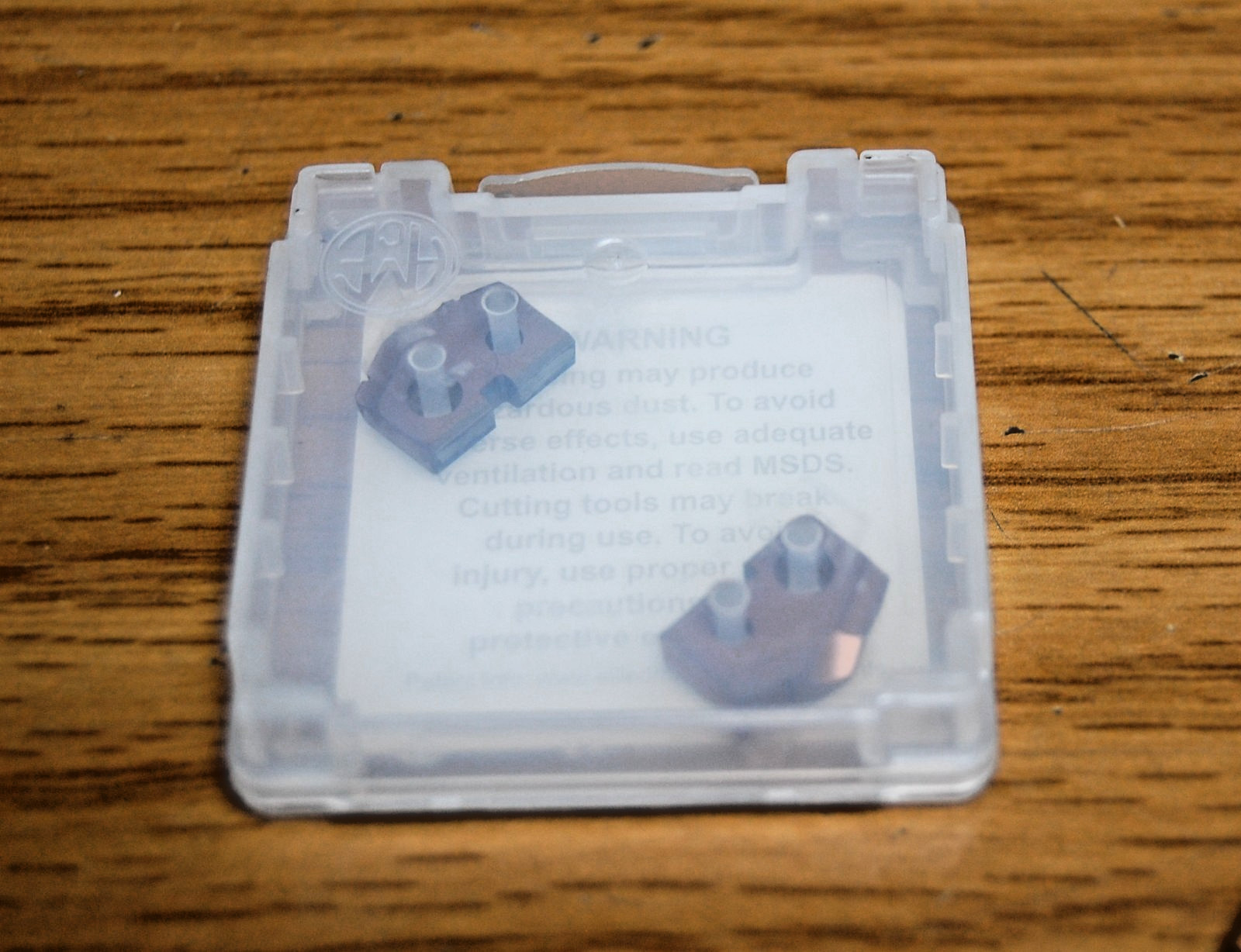 SPADE DRILL INSERT 37/64" ALLIED MACHINE & ENGINEERING# 1C10H-.578-TC (2/PACK)