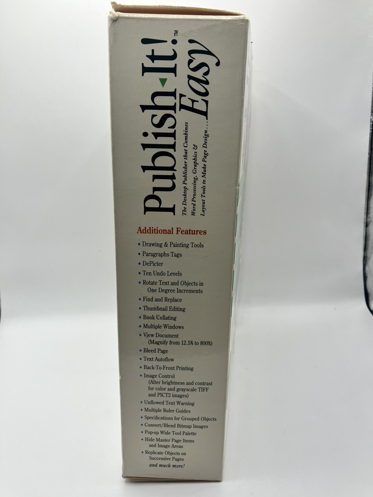 Timeworks Publish It! Easy Version 3.0 for Macintosh MacUser Winner