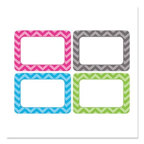 Teacher Created Resources TCR5526 Name Tags 3.5x2.5 Chevron 36/pack