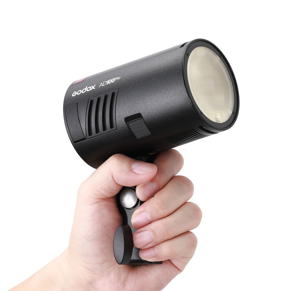 Godox AD100Pro Pocket Studio Flash Light Photography Light OLED Screen 5800K