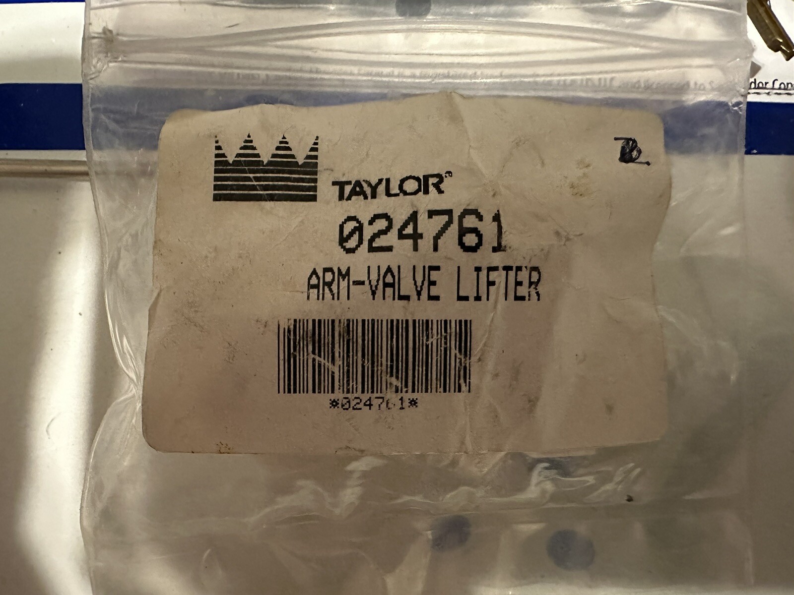 Taylor Ice Cream Machine Arm-valve Lifter (024761)