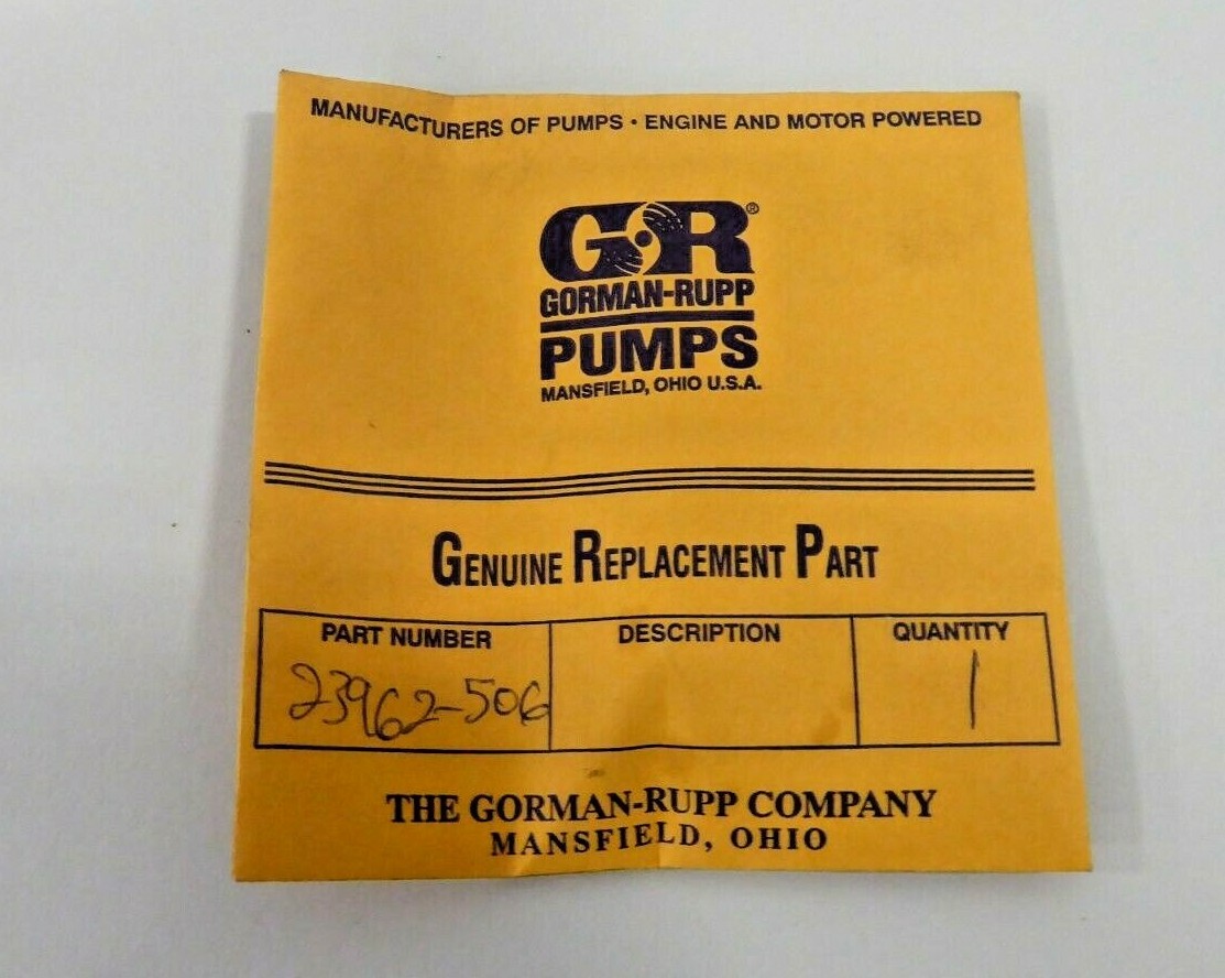 Gorman Rupp 23962-506 Bearing Lockwasher STL