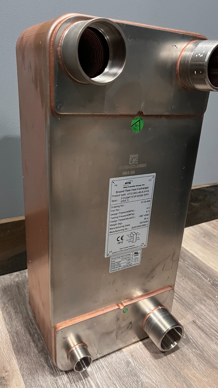 Brazed Plate Heat Exchanger