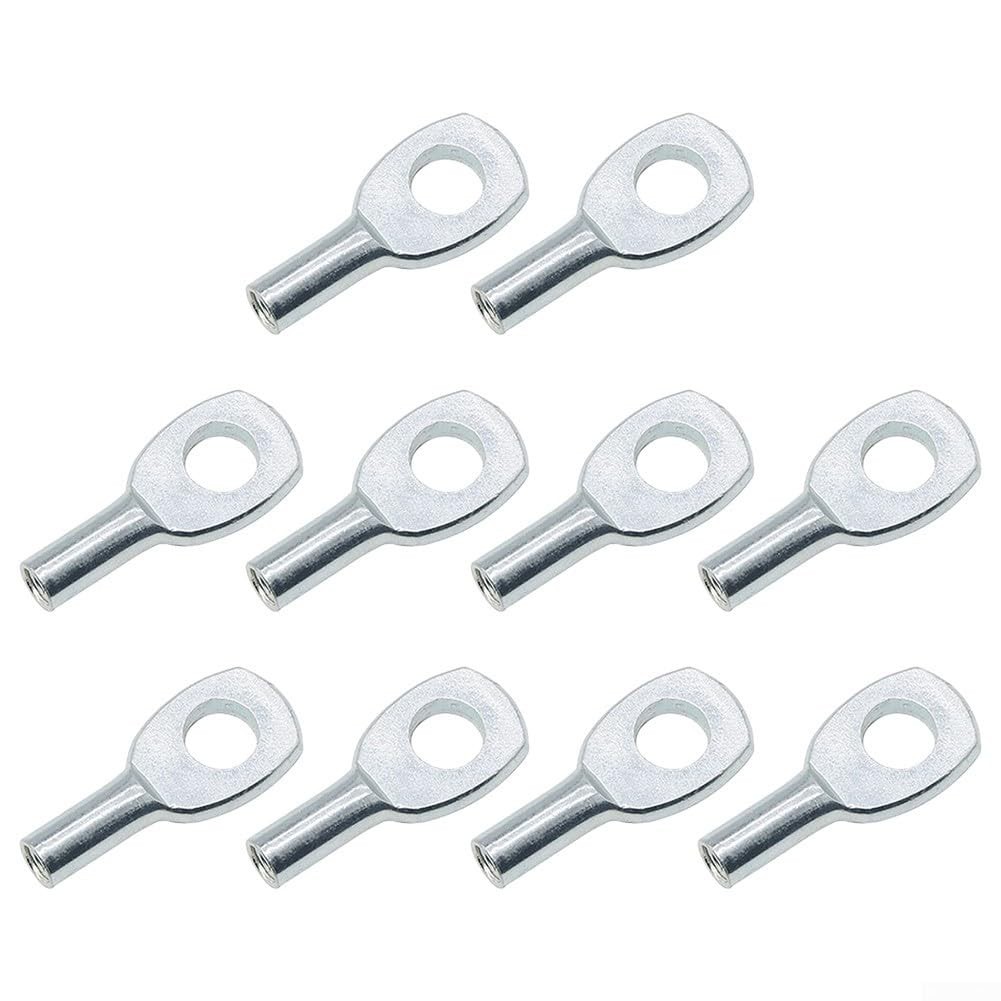 10 Pcs Gym Pulley Machine Cable Eyelet Terminal Interface Port Gym Machine Ac...