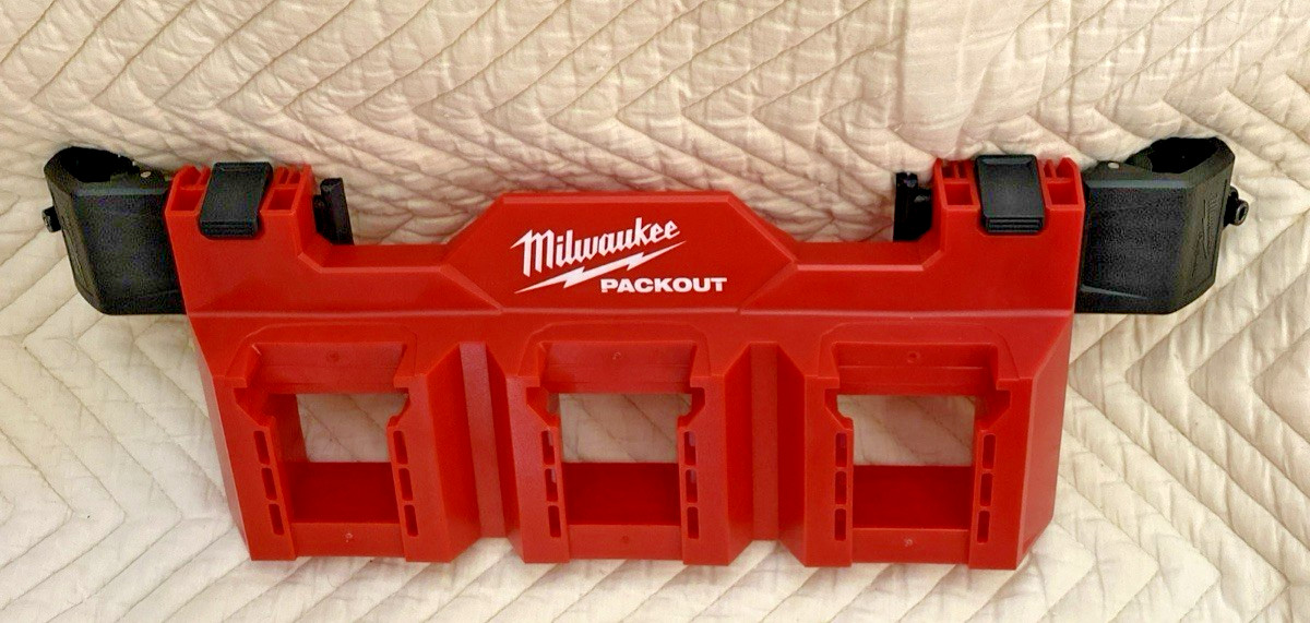 Milwaukee PACKOUT Toolbox Attachment 48-22-8603 M18 Battery Rack