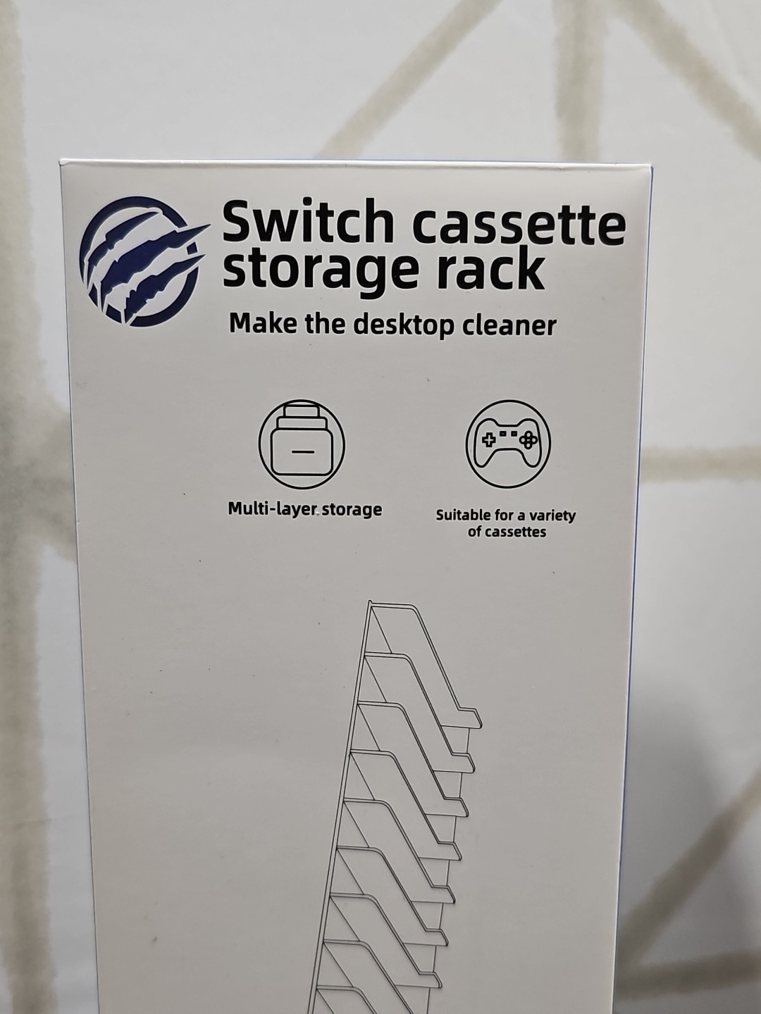Video Game Storage Holder for for PS5/ PS4/ PS3/ PS2/ Xbox/Switch - New