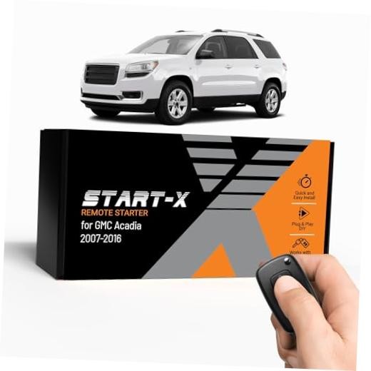 Remote Starter Kit for Acadia (2007, 2008, 2009, 2010, 2011, 2012, 2013,