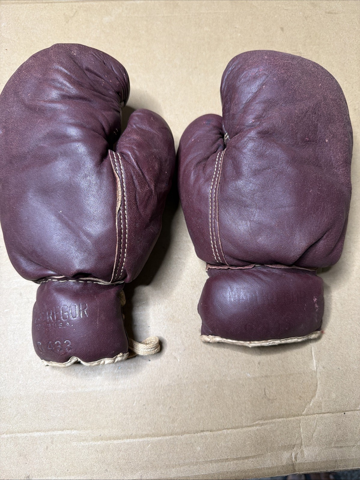 Vintage MacGregor G433 Boxing Gloves